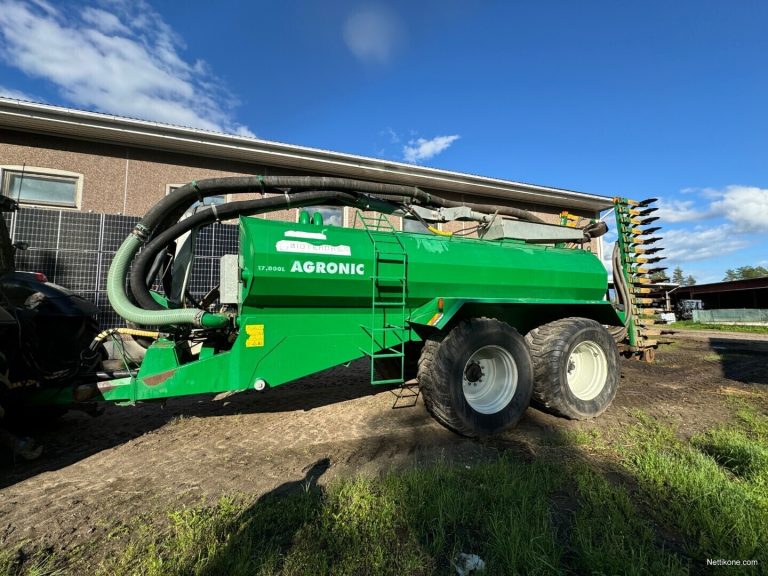 Agronic 17m³ + 8m kiekkomultain