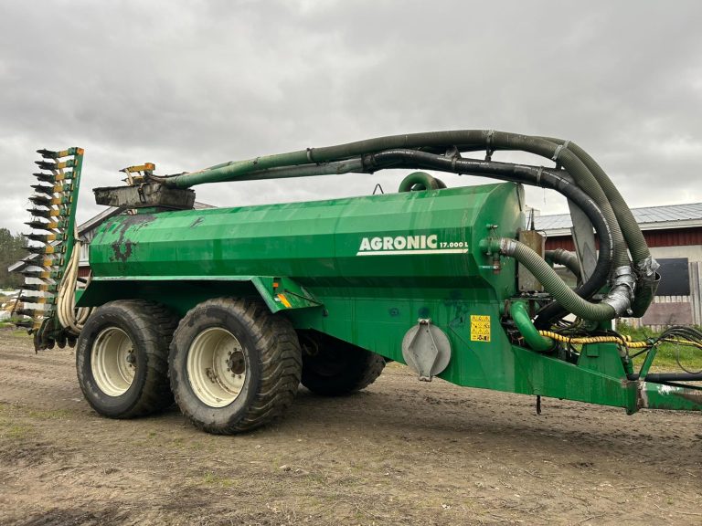 Agronic 17m3 – keskipumppukuormain – kiekkomultain